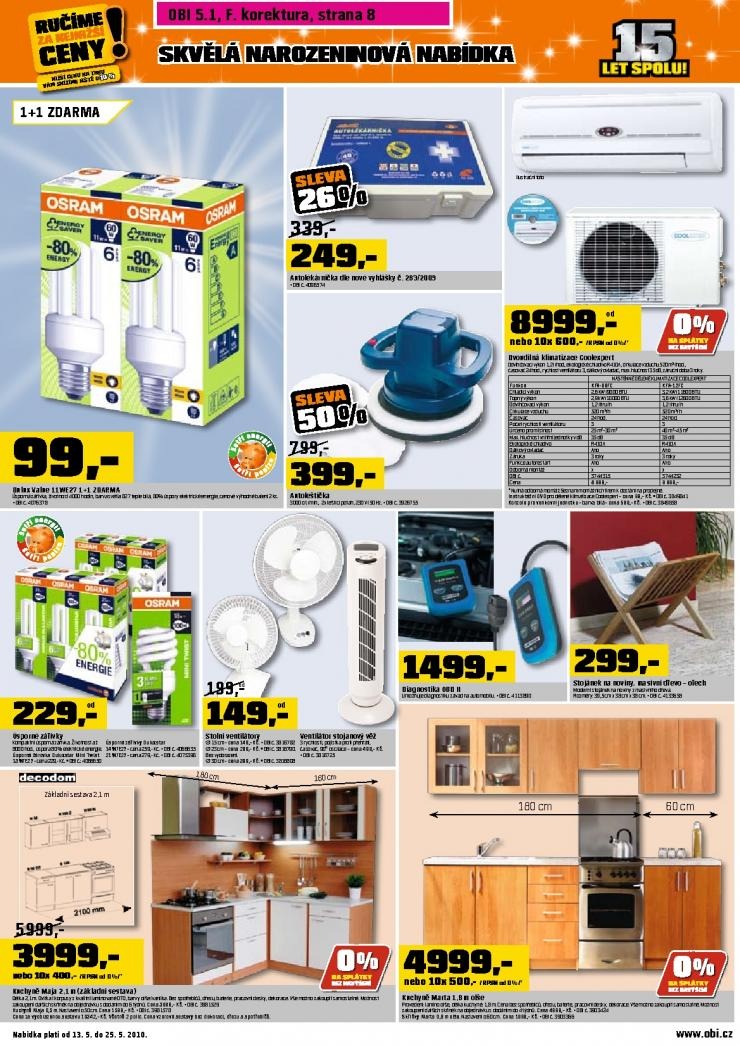 leták OBI leták strana 1 leták OBI leták strana 1