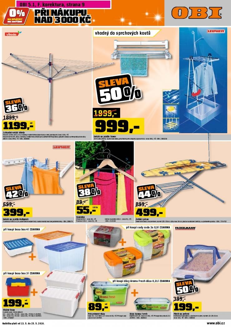 leták OBI leták strana 1 leták OBI leták strana 1