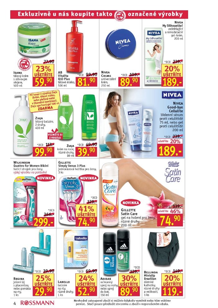 leták Rossmann strana 1 leták Rossmann strana 1