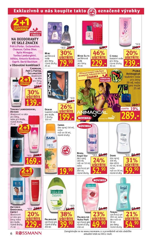 leták Rossmann strana 1 leták Rossmann strana 1