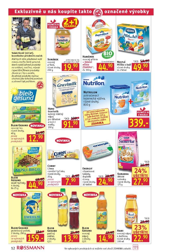 leták Rossmann strana 1 leták Rossmann strana 1
