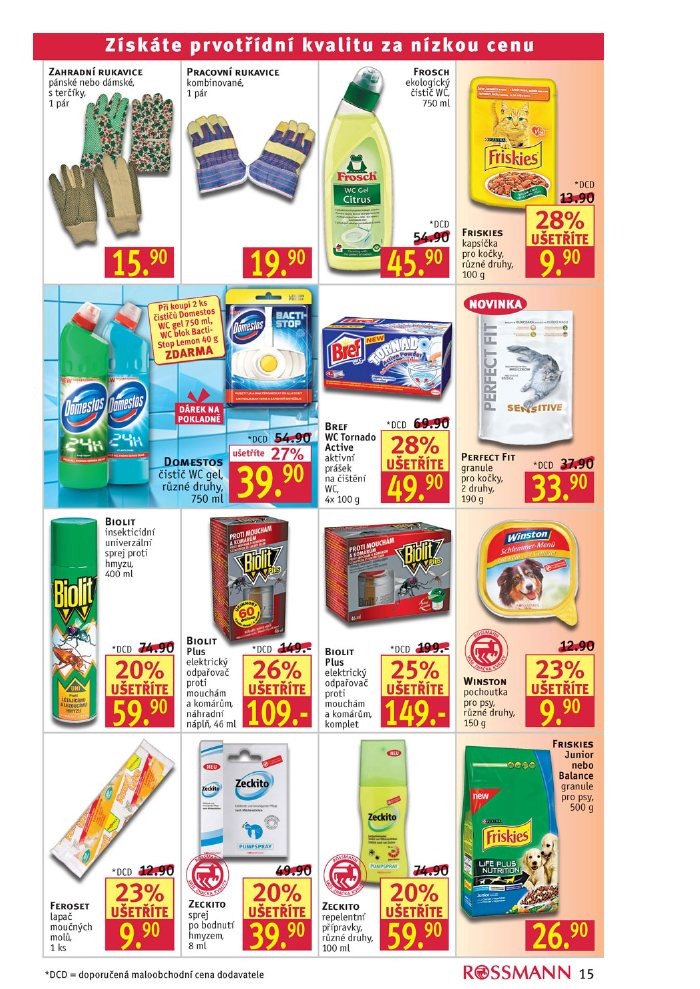 leták Rossmann strana 1 leták Rossmann strana 1