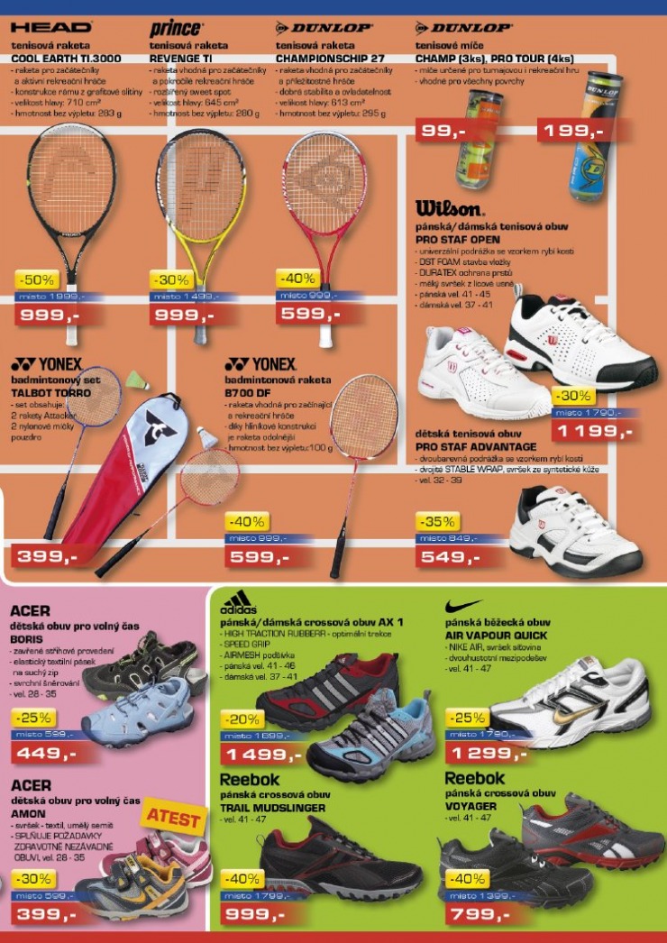 leták Sportisimo strana 1 leták Sportisimo strana 1