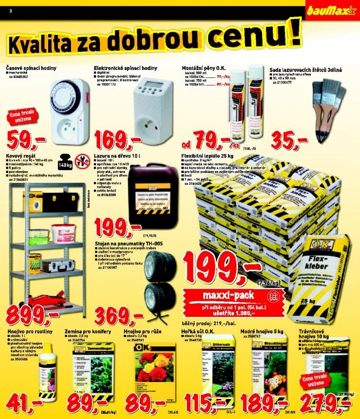 leták Baumax akční leták strana 1 leták Baumax akční leták strana 1