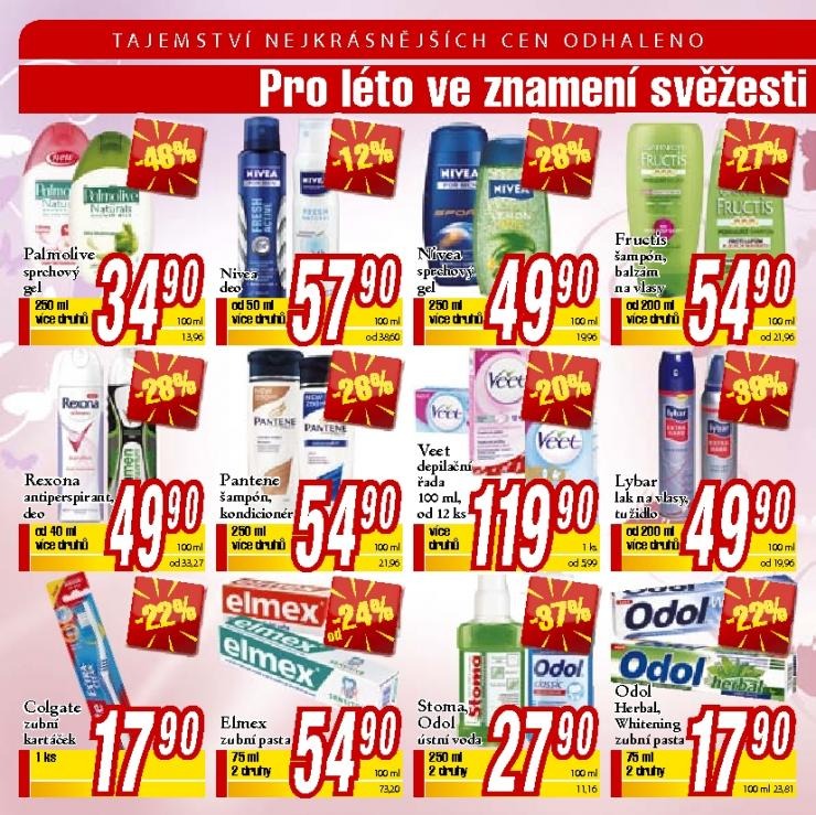 leták Billa leták péče o tělo strana 1 leták Billa leták péče o tělo strana 1