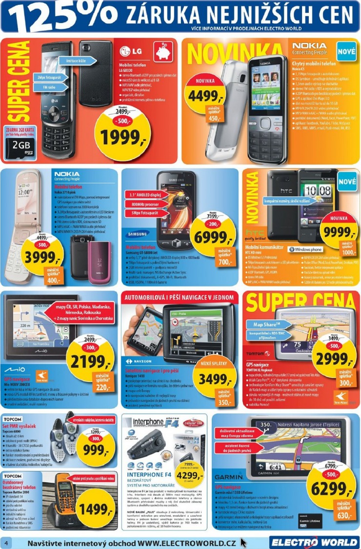 leták Electro world strana 1 leták Electro world strana 1