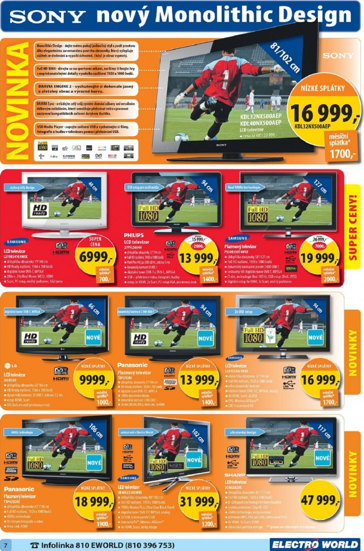 leták Electro world strana 1 leták Electro world strana 1