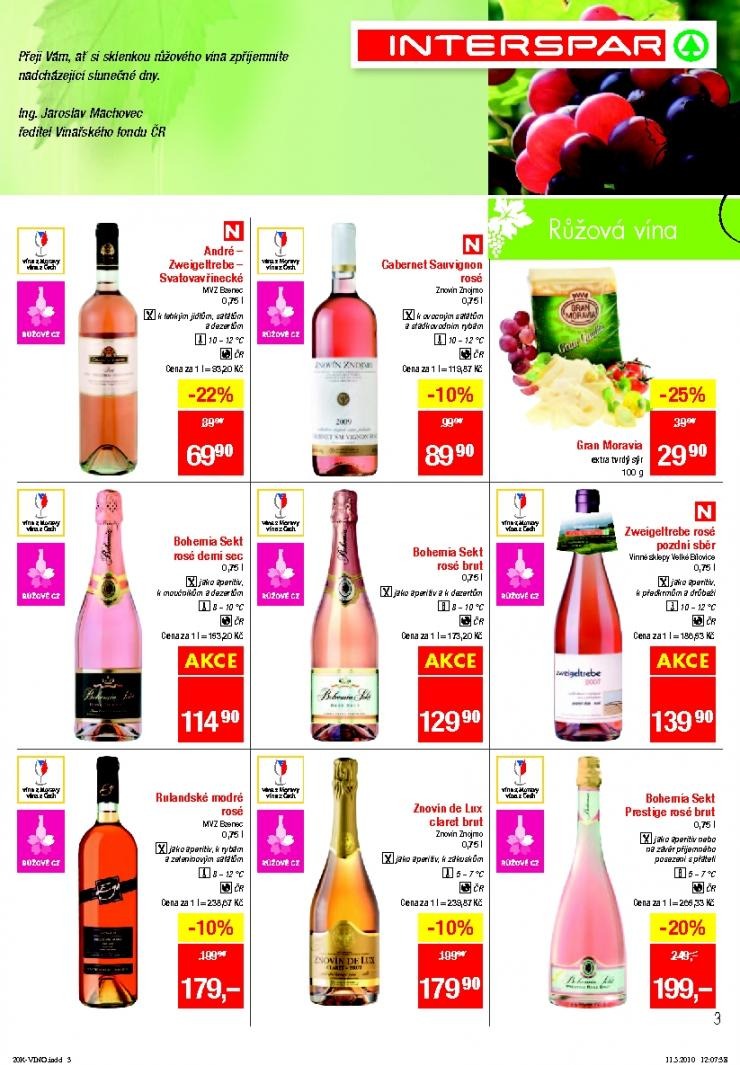leták Interspar leták vinotéka strana 1 leták Interspar leták vinotéka strana 1