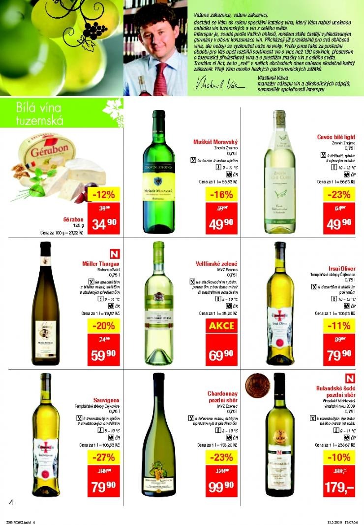 leták Interspar leták vinotéka strana 1 leták Interspar leták vinotéka strana 1