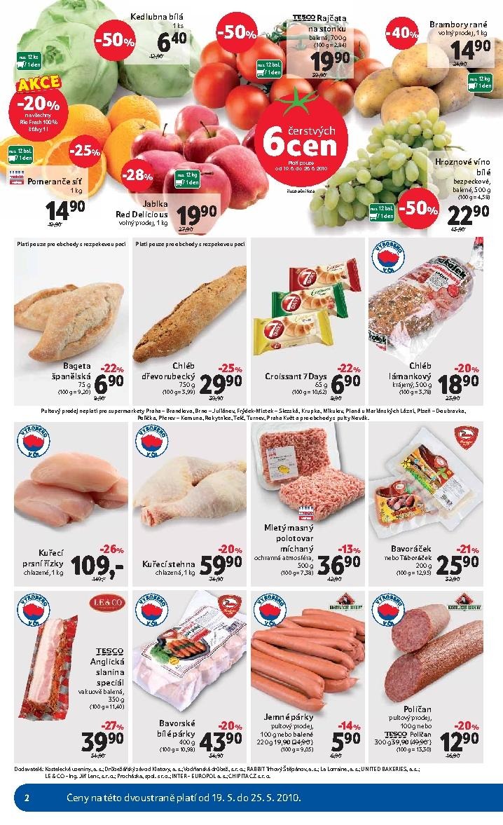 leták Tesco supermarket akční leták strana 1 leták Tesco supermarket akční leták strana 1