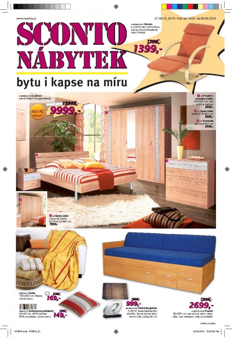 leták Sconto nábytek aktuální leták strana 1 leták Sconto nábytek aktuální leták strana 1