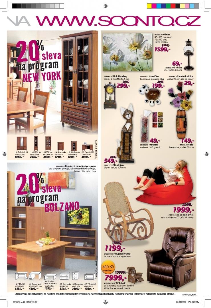 leták Sconto nábytek aktuální leták strana 1 leták Sconto nábytek aktuální leták strana 1