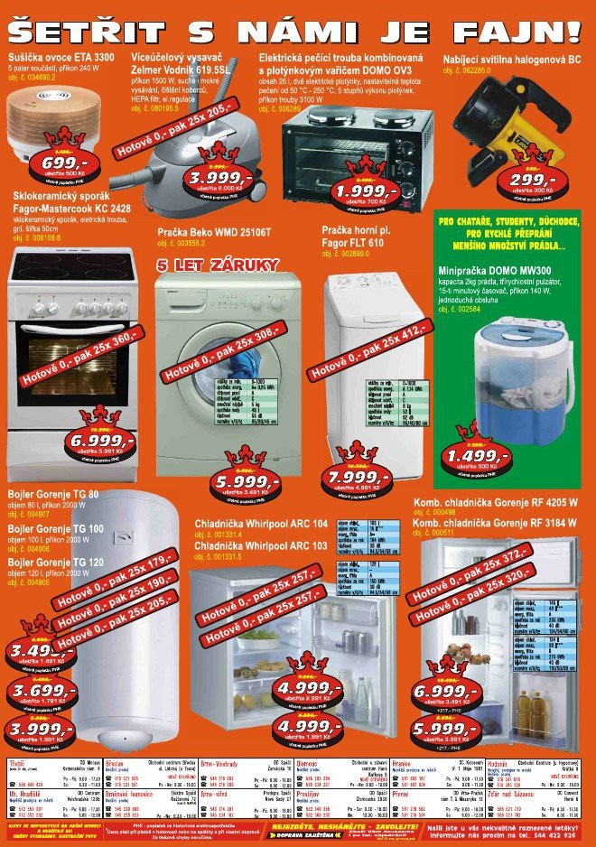 leták Elektro Spáčil strana 1 leták Elektro Spáčil strana 1