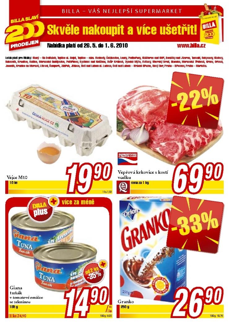 letk Billa speciln letk strana 1