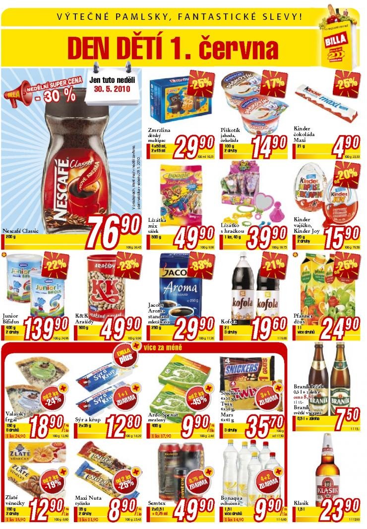 leták Billa velký leták strana 1 leták Billa velký leták strana 1