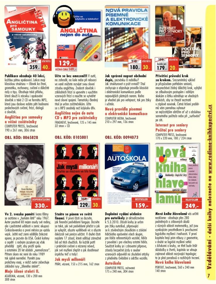 let�k Rodinn� knihkupectv� ak�n� let�k strana 1