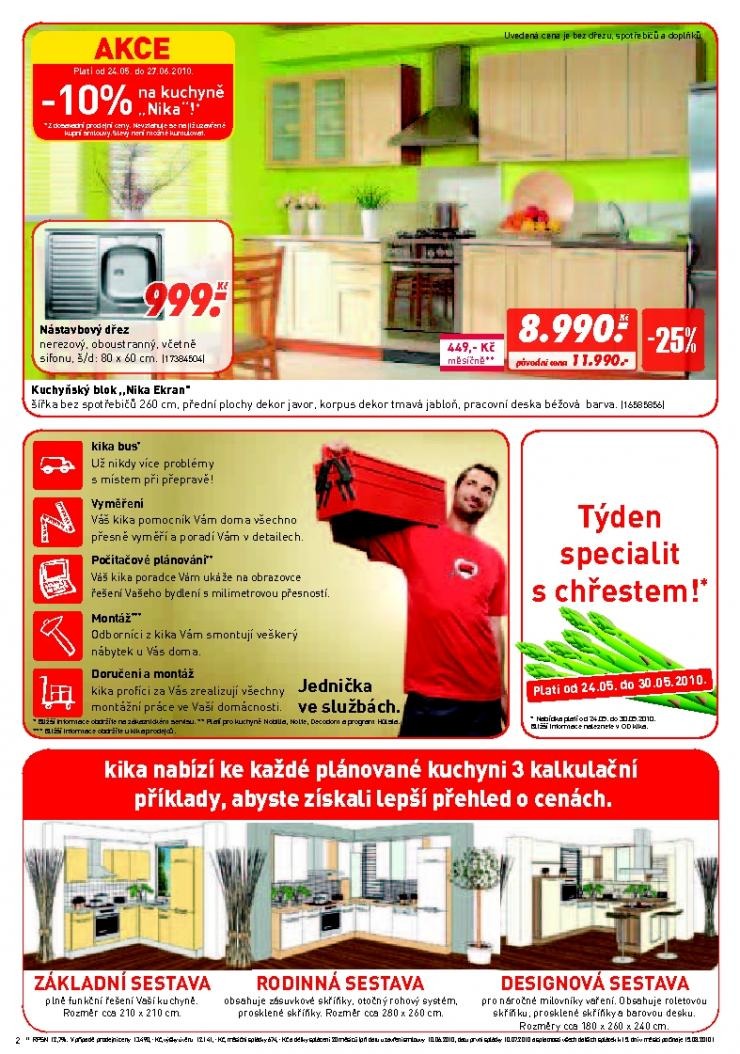 leták Kika leták moderní kuchyně strana 1 leták Kika leták moderní kuchyně strana 1