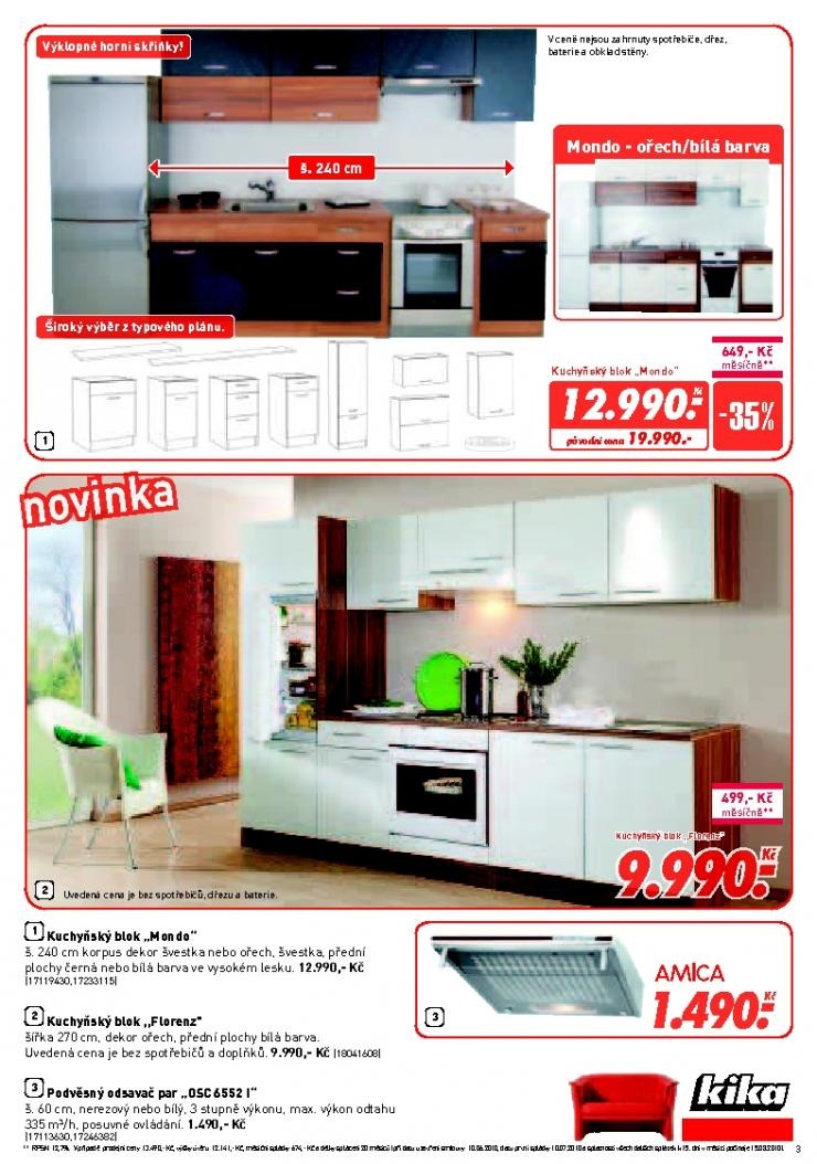leták Kika leták moderní kuchyně strana 1 leták Kika leták moderní kuchyně strana 1