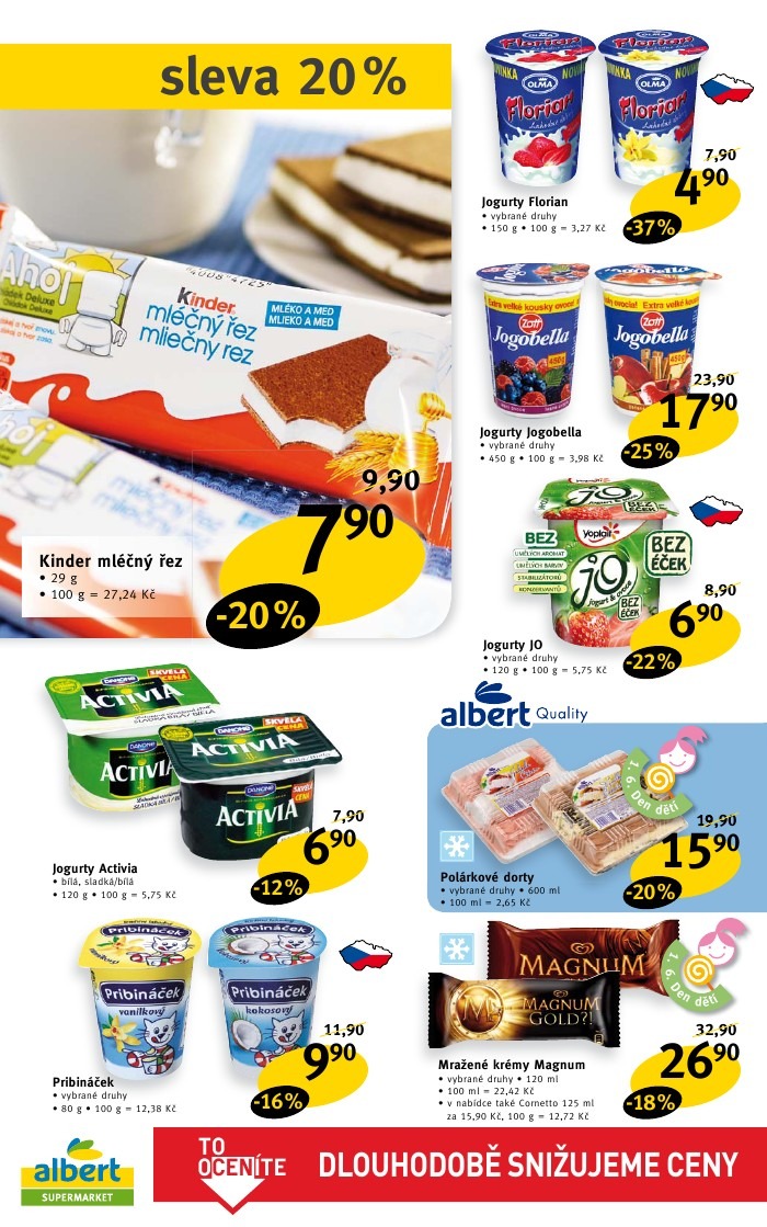 leták Albert strana 1 leták Albert strana 1