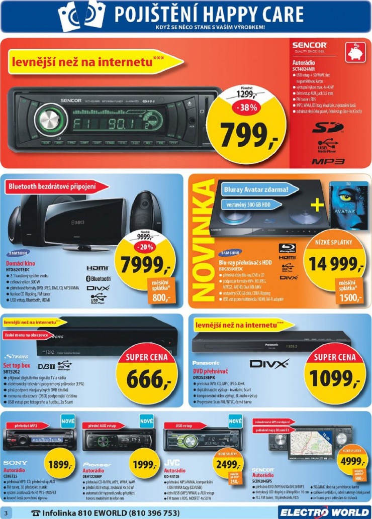 leták Electro world strana 1 leták Electro world strana 1