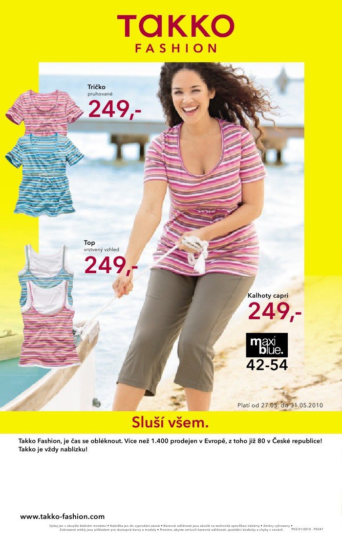 leták Takko fashion strana 1 leták Takko fashion strana 1