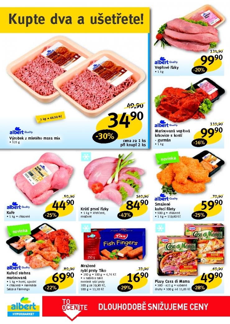 leták Albert Hypermarket leták strana 1 leták Albert Hypermarket leták strana 1
