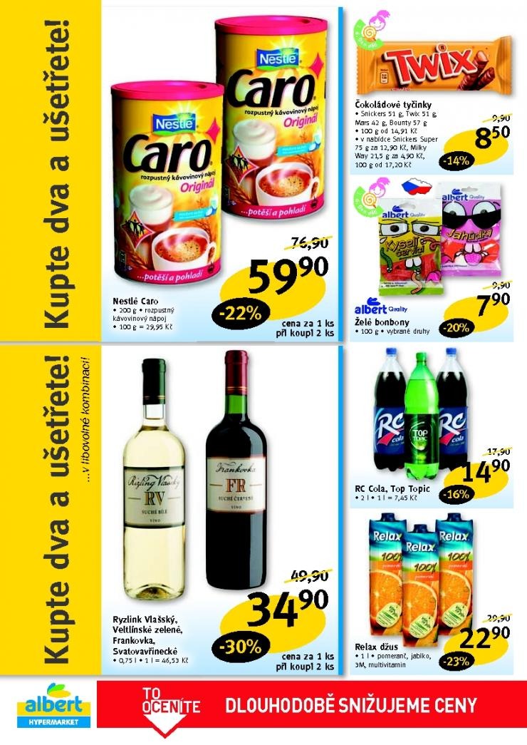 leták Albert Hypermarket leták strana 1 leták Albert Hypermarket leták strana 1