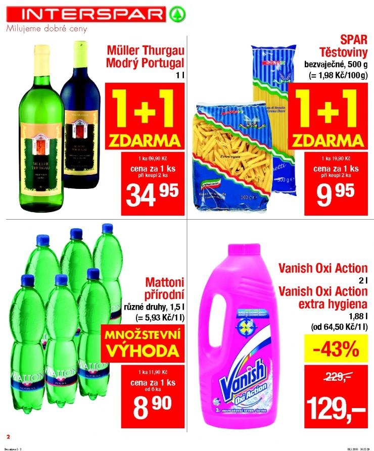leták Interspar akční leták strana 1 leták Interspar akční leták strana 1