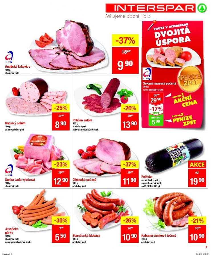 leták Interspar akční leták strana 1 leták Interspar akční leták strana 1