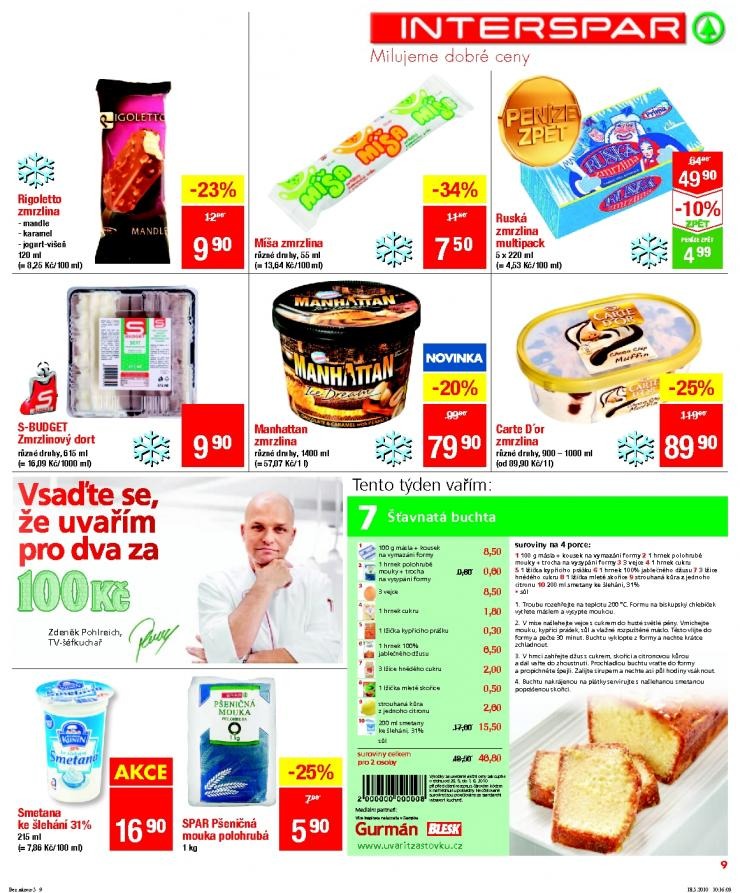 leták Interspar akční leták strana 1 leták Interspar akční leták strana 1
