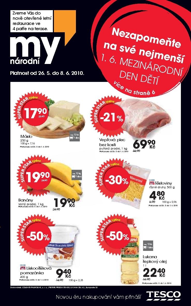 letk Tesco MY Nrodn akn letky strana 1