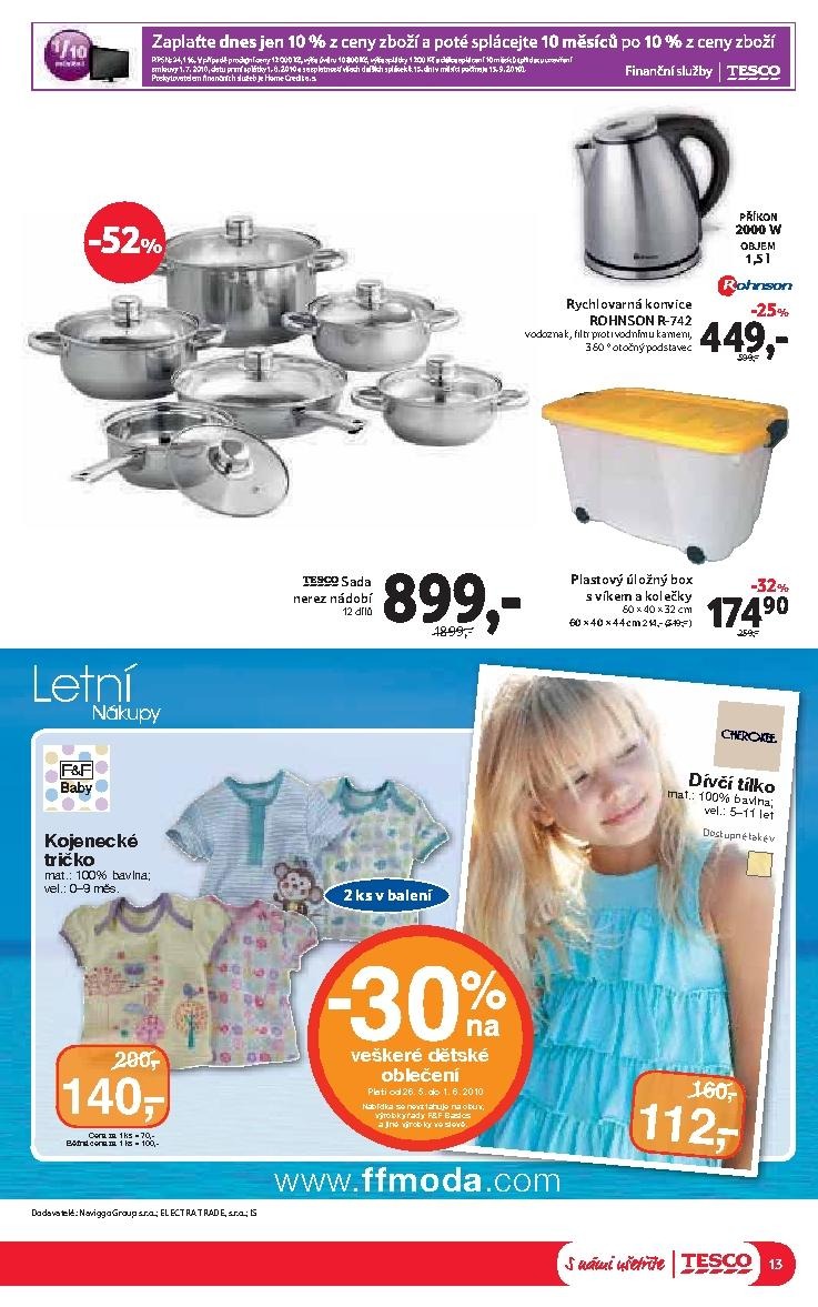 leták Tesco letáky malý hypermarket strana 1 leták Tesco letáky malý hypermarket strana 1