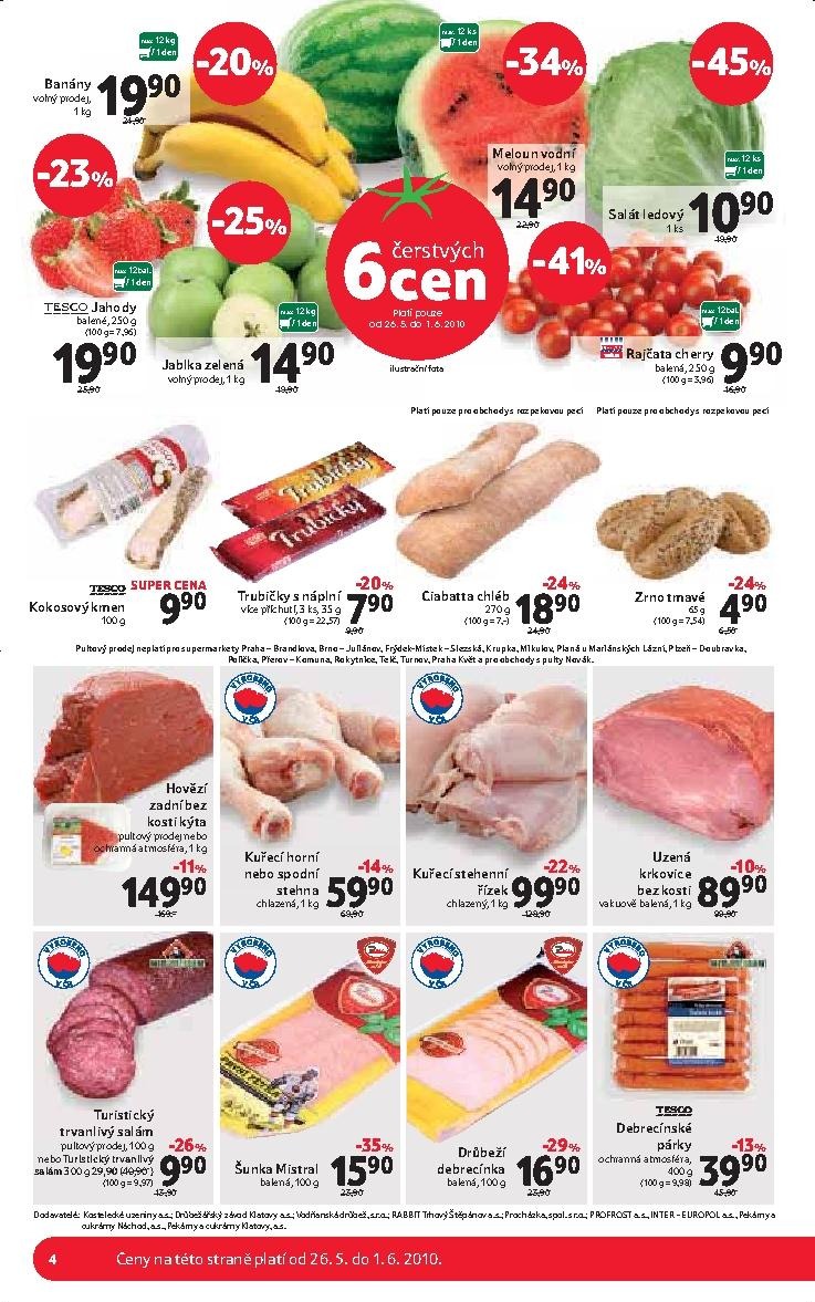 leták Tesco supermarket akční letáky strana 1 leták Tesco supermarket akční letáky strana 1