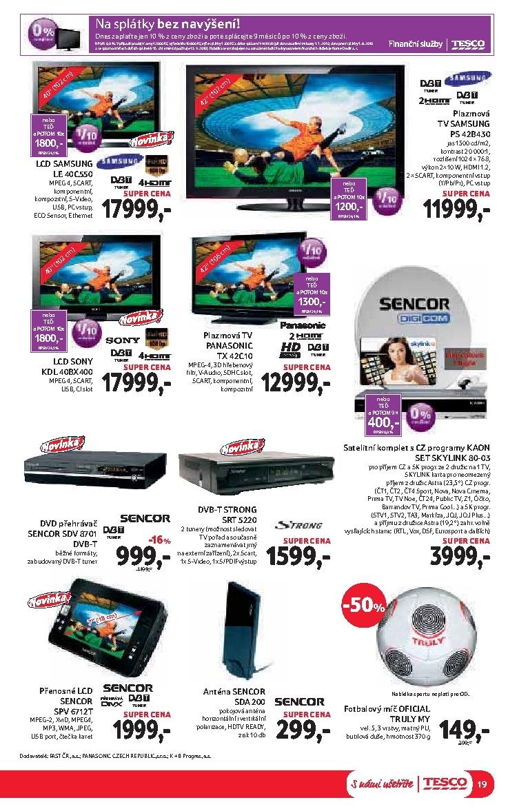 let�k Tesco aktu�ln� let�ky velk� hypermarket a OD strana 1