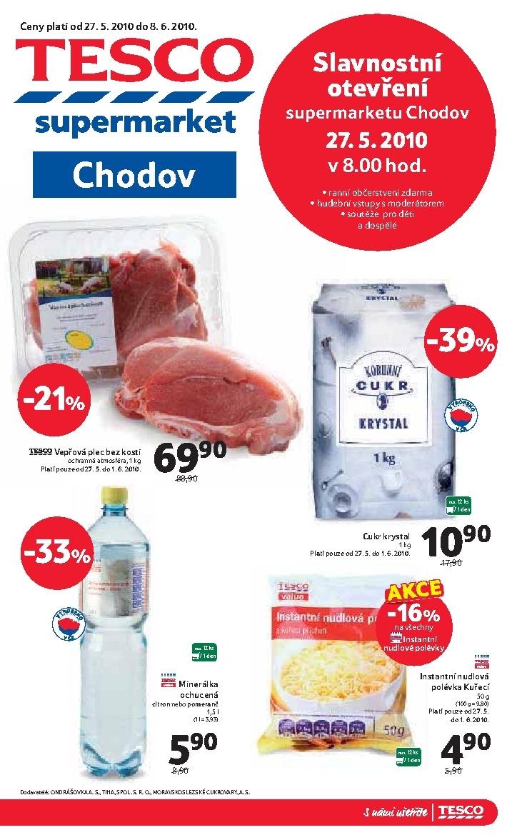 letk Tesco Chodov letk strana 1
