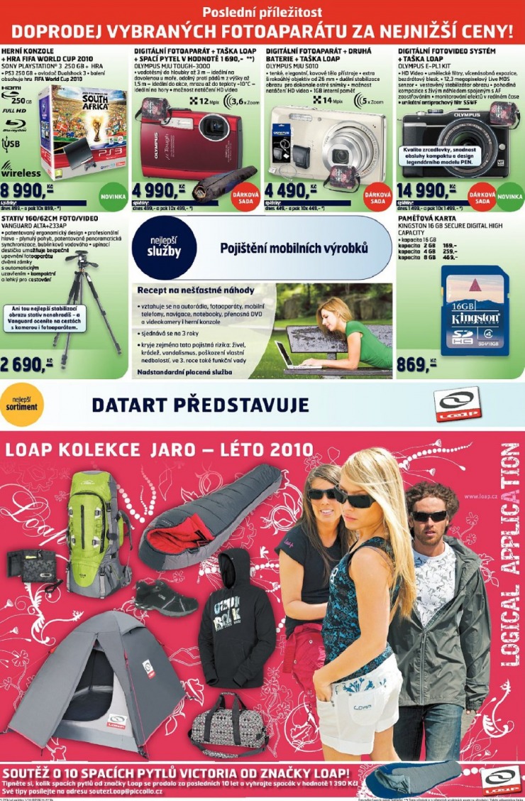 leták Datart strana 1 leták Datart strana 1