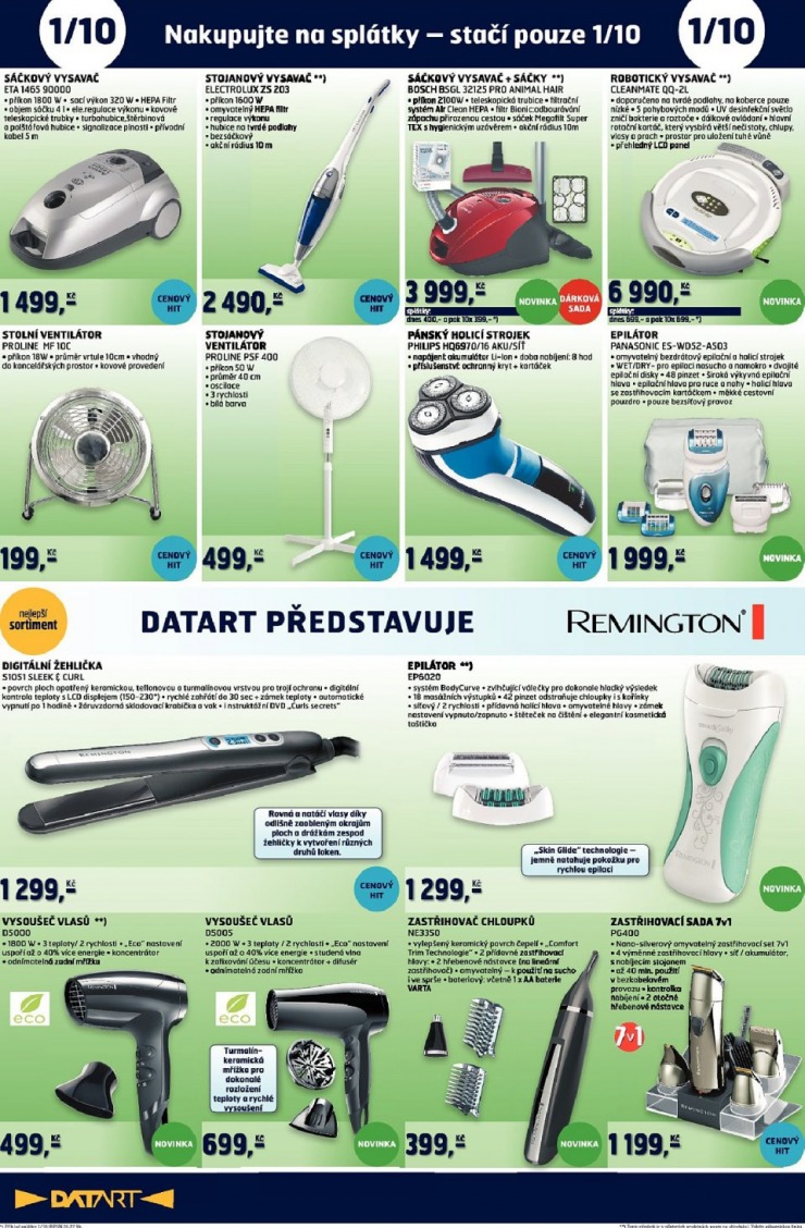 leták Datart strana 1 leták Datart strana 1