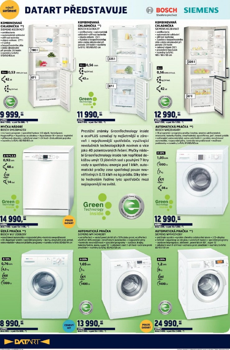 leták Datart strana 1 leták Datart strana 1