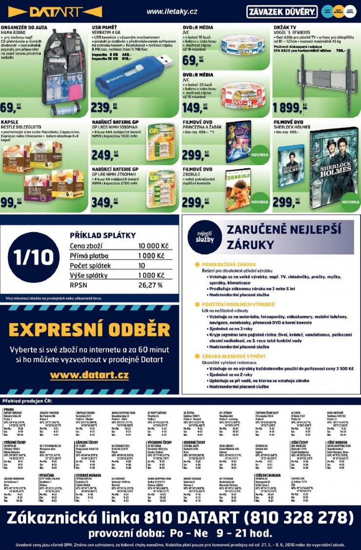 leták Datart strana 1 leták Datart strana 1