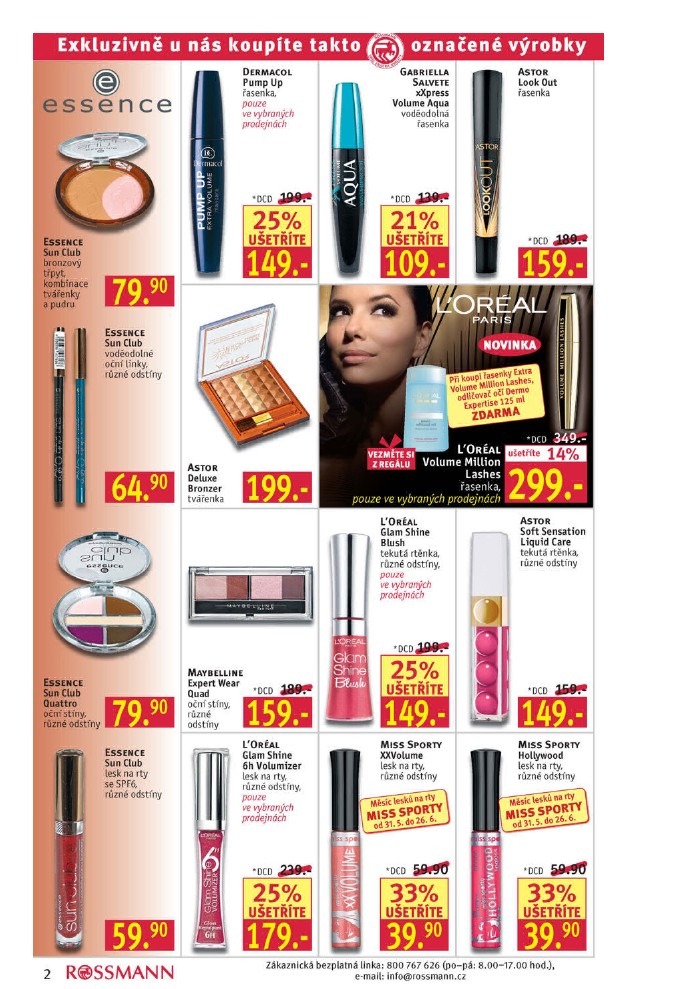 leták Rossmann strana 1 leták Rossmann strana 1