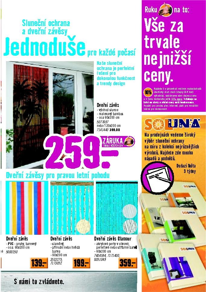 leták Hornbach akční leták strana 1 leták Hornbach akční leták strana 1