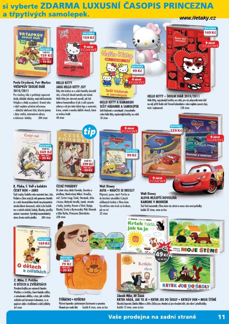 leták Knižní klenoty strana 1 leták Knižní klenoty strana 1