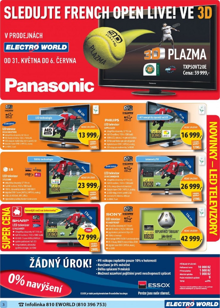 leták Electro world strana 1 leták Electro world strana 1