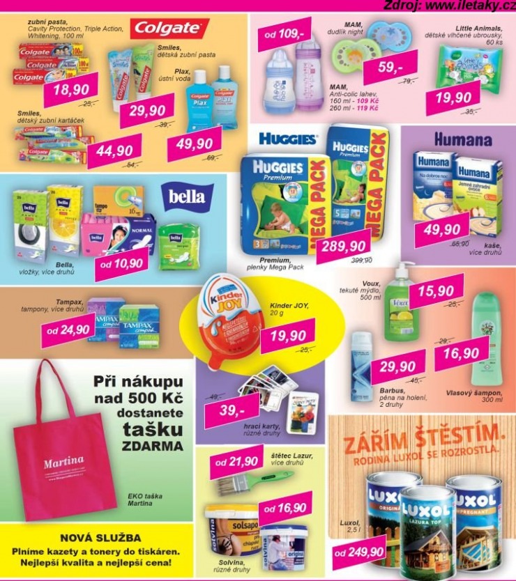 leták Martina drogerie strana 1 leták Martina drogerie strana 1