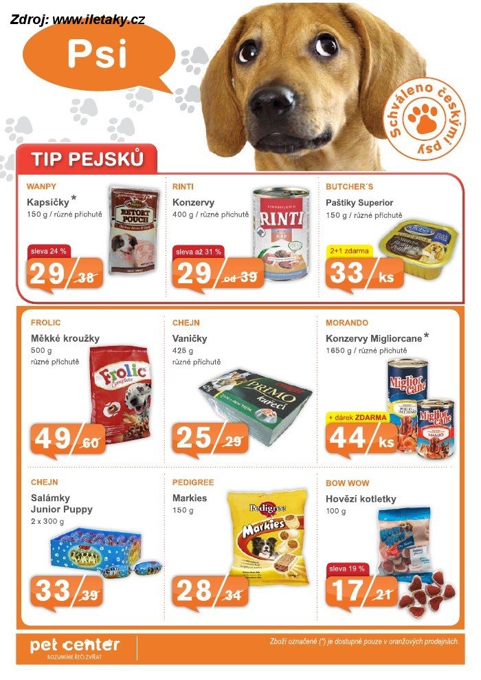leták Pet Center strana 1 leták Pet Center strana 1