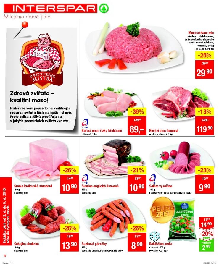 leták Interspar aktuální leták strana 1 leták Interspar aktuální leták strana 1