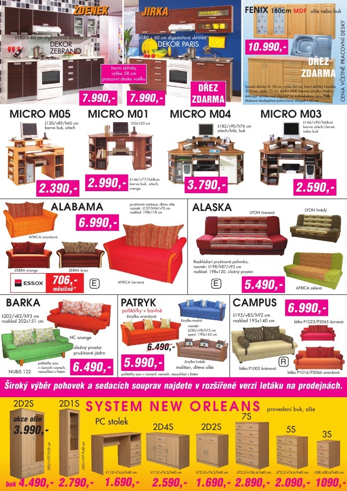 leták Nábytkáři Čech a Moravy strana 1 leták Nábytkáři Čech a Moravy strana 1