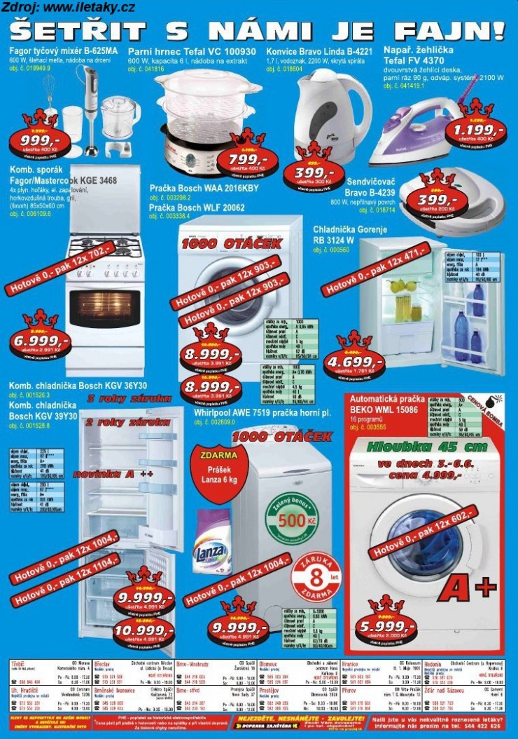 leták Elektro Spáčil strana 1 leták Elektro Spáčil strana 1
