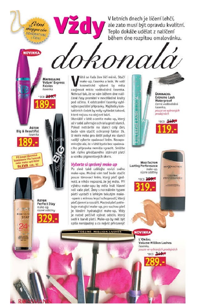 leták Rossmann strana 1 leták Rossmann strana 1