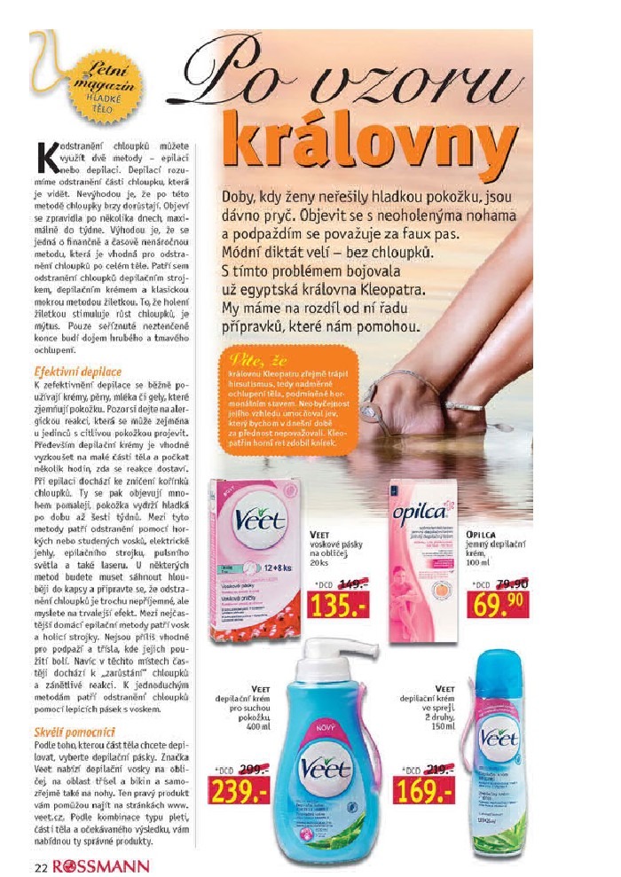 leták Rossmann strana 1 leták Rossmann strana 1